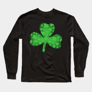 Saint Patrick's day green clover Long Sleeve T-Shirt